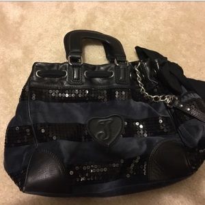 Juicy Couture striped purse